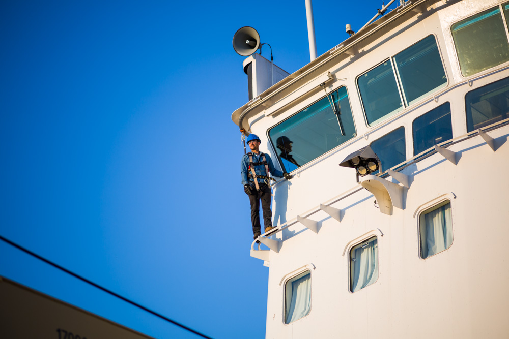 A Fall Protection System for the Canadian Coast Guard